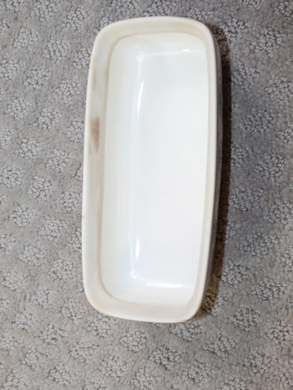 Canterbury Potteries Holly Tradition Butter Dish